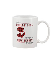 PHILLY GIRL LIVING IN NEW JERSEY WORLD Mug thumbnail