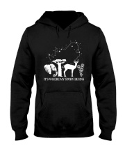 South Africa It's Where My Story Begins Hooded Sweatshirt front