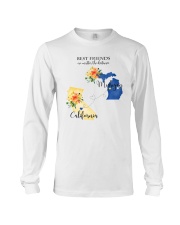 MICHIGAN CALIFORNIA BEST FRIENDS Long Sleeve Tee thumbnail
