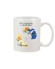 MICHIGAN CALIFORNIA BEST FRIENDS Mug front