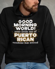 Puerto Rican Sunshine Has Arrived Hooded Sweatshirt apparel-hooded-sweatshirt-lifestyle-front-159