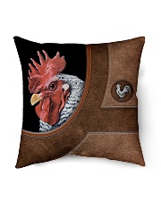 Chicken Leather Indoor Pillow tile