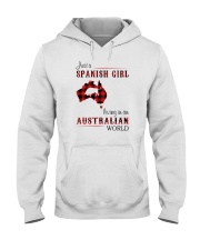 SPANISH GIRL LIVING IN AUSTRALIAN WORLD Hooded Sweatshirt tile