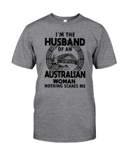 I'M THE HUSBAND OF AN AUSTRALIAN WOMAN Classic T-Shirt front