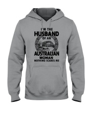 I'M THE HUSBAND OF AN AUSTRALIAN WOMAN Hooded Sweatshirt thumbnail