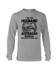 I'M THE HUSBAND OF AN AUSTRALIAN WOMAN Long Sleeve Tee thumbnail