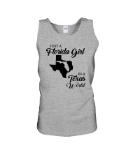 JUST A FLORIDA GIRL IN A TEXAS WORLD Unisex Tank thumbnail