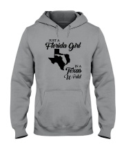 JUST A FLORIDA GIRL IN A TEXAS WORLD Hooded Sweatshirt thumbnail