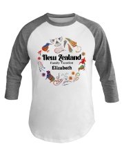 New Zealand Family Vacation Baseball Tee tile