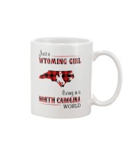 WYOMING GIRL LIVING IN NORTH CAROLINA WORLD Mug thumbnail