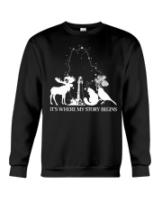 Maine It's Where My Story Begins Crewneck Sweatshirt tile