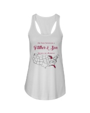 FLORIDA MICHIGAN THE LOVE A FATHER AND SON Ladies Flowy Tank thumbnail