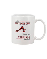 KENTUCKY GIRL LIVING IN VIRGINIA WORLD Mug thumbnail
