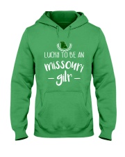 Lucky To Be Missouri Girl Hooded Sweatshirt tile