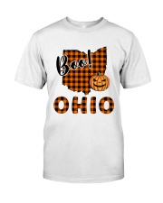 Ohio Map Boo Classic T-Shirt front