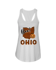Ohio Map Boo Ladies Flowy Tank tile