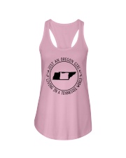 OREGON GIRL LIVING IN TENNESSEE WORLD Ladies Flowy Tank thumbnail