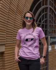 OREGON GIRL LIVING IN TENNESSEE WORLD Ladies T-Shirt lifestyle-women-crewneck-front-2
