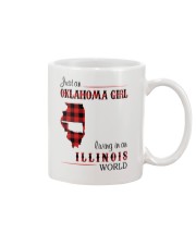 OKLAHOMA GIRL LIVING IN ILLINOIS WORLD Mug thumbnail