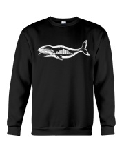 Massachusetts Symbols And Skyline Crewneck Sweatshirt tile