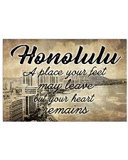 HONOLULU A PLACE YOUR HEART REMAINS Horizontal Poster tile