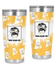 Rhode Island Girl Map 20oz Tumbler front