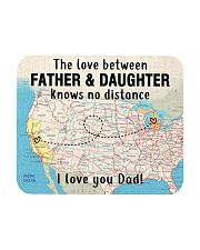 MICHIGAN CALIFORNIA FATHER DAUGHTER I LOVE DAD Mousepad tile