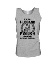 I'M THE HUSBAND OF A POLISH WOMAN Unisex Tank thumbnail
