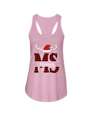 Mississippi Plaid Pattern Christmas Ladies Flowy Tank tile