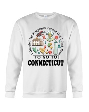 Connecticut My Symptoms Crewneck Sweatshirt tile