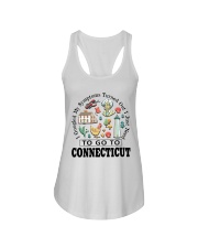 Connecticut My Symptoms Ladies Flowy Tank tile