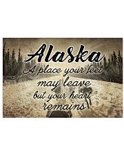 ALASKA PLACE YOUR HEART REMAINS 24x16 Poster front