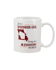 WISCONSIN GIRL LIVING IN MISSOURI WORLD Mug thumbnail