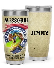 Personalize Tumbler Missouri Your Heart Remains 30oz Tumbler tile