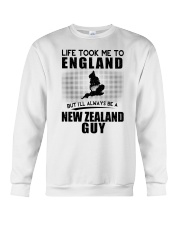 NEW ZEALAND GUY LIFE TOOK TO ENGLAND Crewneck Sweatshirt thumbnail
