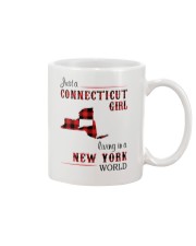 CONNECTICUT GIRL LIVING IN NEW YORK WORLD Mug thumbnail