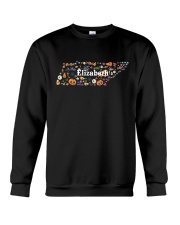 Tennessee Map Halloween Custom Name Crewneck Sweatshirt tile