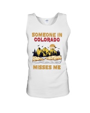 Someone In Colorado Misses Me Unisex Tank tile