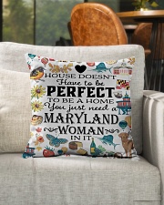 You Just Need A Maryland Woman Indoor Pillow - 16” x 16” aos-decorative-pillow-lifestyle-front-04