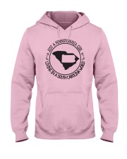 PENNSYLVANIA GIRL LIVING IN SOUTH CAROLINA WORLD Hooded Sweatshirt tile