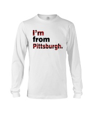 I'm From Pittsburgh Pattern Long Sleeve Tee tile