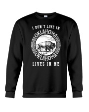 OKLAHOMA LIVE IN ME Crewneck Sweatshirt thumbnail