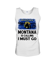 Montana Is Calling And I Must Go Unisex Tank tile