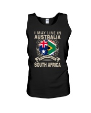 LIVE IN AUSTRALIA MY STORY IN SOUTH AFRICA Unisex Tank tile