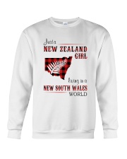 NEW ZEALAND GIRL LIVING IN NSW WORLD Crewneck Sweatshirt thumbnail