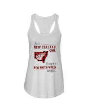 NEW ZEALAND GIRL LIVING IN NSW WORLD Ladies Flowy Tank thumbnail