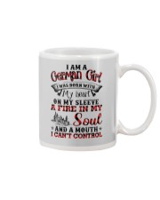 GERMAN GIRL A MOUTH CAN'T CONTROL Mug thumbnail
