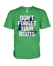 Indiana Don't Forget Your Roots V-Neck T-Shirt tile