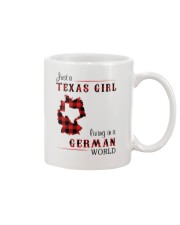 TEXAS GIRL LIVING IN GERMAN WORLD Mug tile