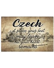 CZECH A PLACE YOUR HEART REMAINS Horizontal Poster tile